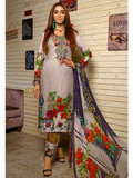 RA LE ROYAL Viscose Jacquard Printed & Embroidered 3 Pcs Un-Stitched RA08