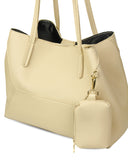 Bella Rosa Tote - Beige