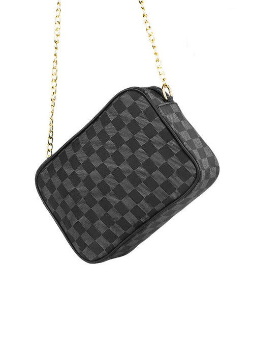 Crossbody Checkered Bags Combo - Pack of 2 - Dotfits