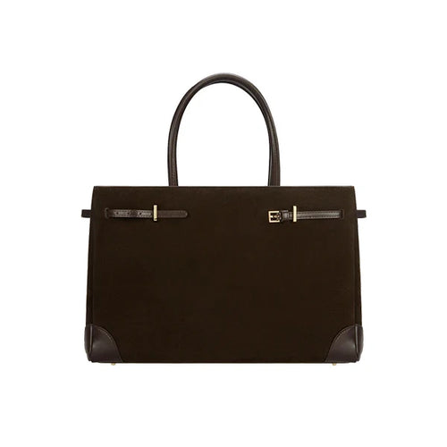 Marcellé Suede Tote - Dotfits
