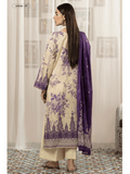 Luxury Digital Printed Lawn Suit with Embroidered Front and Voile Dupatta (unstitch) Art-04