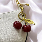 Cherry Bag Charm