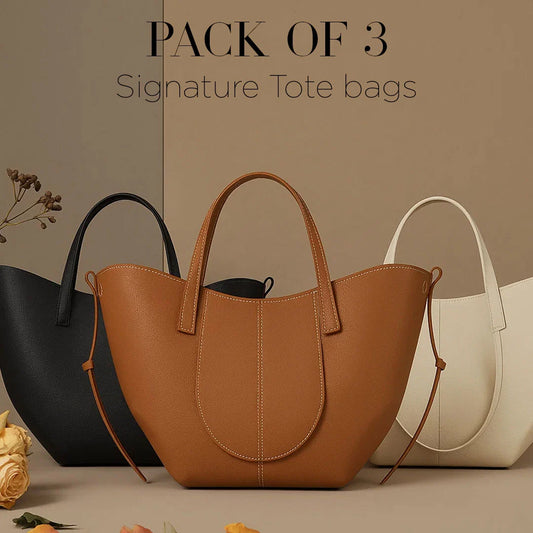 Eloura - Signature Tote Bags - Pack Of 3