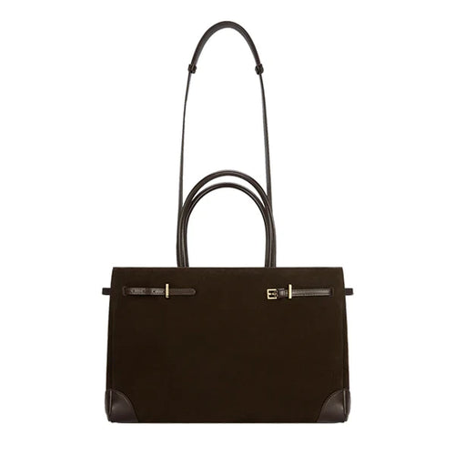 Marcellé Suede Tote - Dotfits