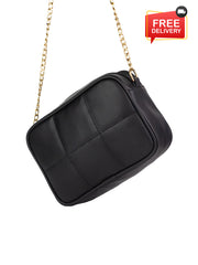 DOTFITS CROSSBODY BAG GRID - Black