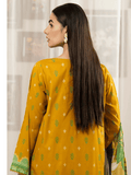 Luxury Digital Printed Lawn Suit with Embroidered Front and Voile Dupatta (unstitch) Art-01