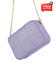 DOTFITS CROSSBODY BAG GRID - Purple