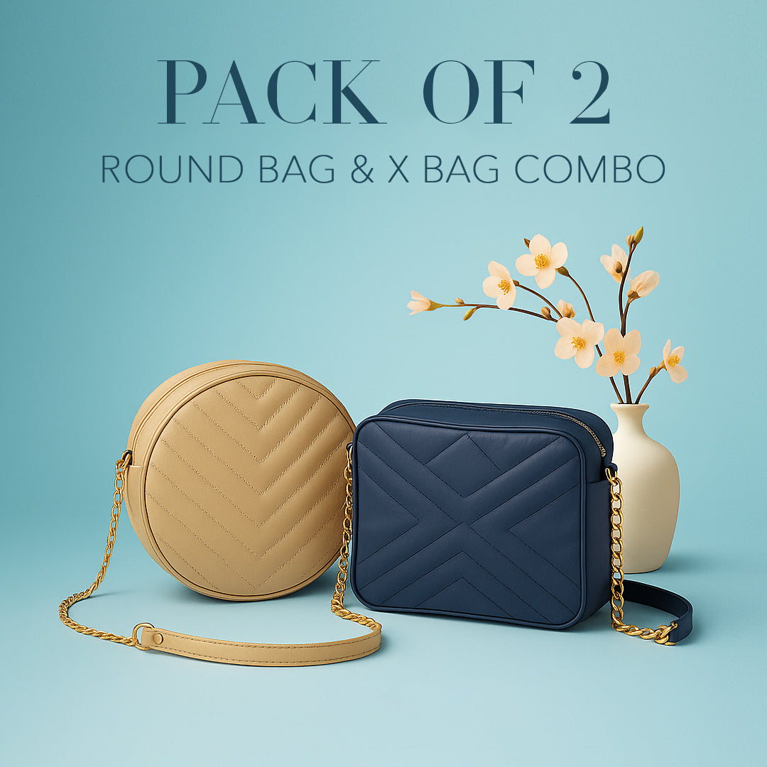 Round Bag + X Bag - Dotfits