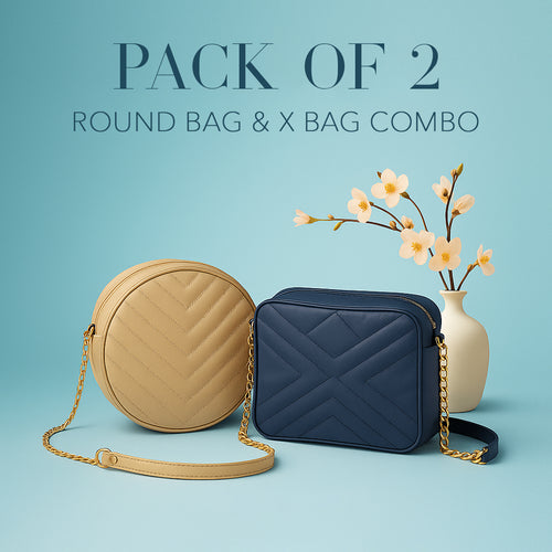 Round Bag + X Bag - Dotfits