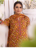 Unstitched Printed Lawn 3 Piece - C07