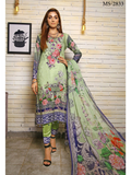 RA LE ROYAL Viscose Jacquard Printed & Embroidered 3 Pcs Un-Stitched RA05