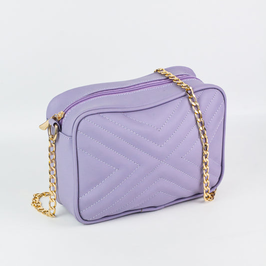 Crossbody X Bag- Purple - Dotfits
