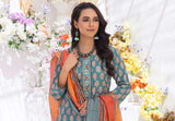 Unstitched Printed Lawn 3 Piece - C06