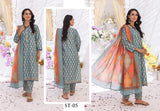 Unstitched Printed Lawn 3 Piece - C06