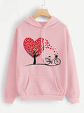 Winter Collection Women's Pink Hoodie | Winter Fleece