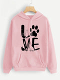 Winter Collection Women's Pink Hoodie | Winter Fleece