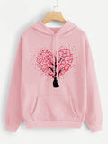 Winter Collection Women's Pink Hoodie | Winter Fleece