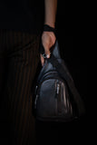 Charcoal -Compact Crossbody Sling – Travel & Daily Use