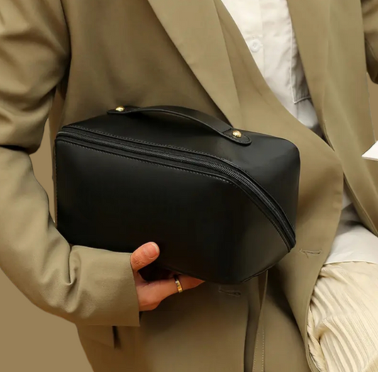 Cosmetic Portable Bag - Black - Dotfits