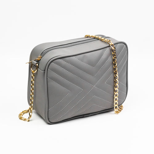 Crossbody X Bag- Grey - Dotfits