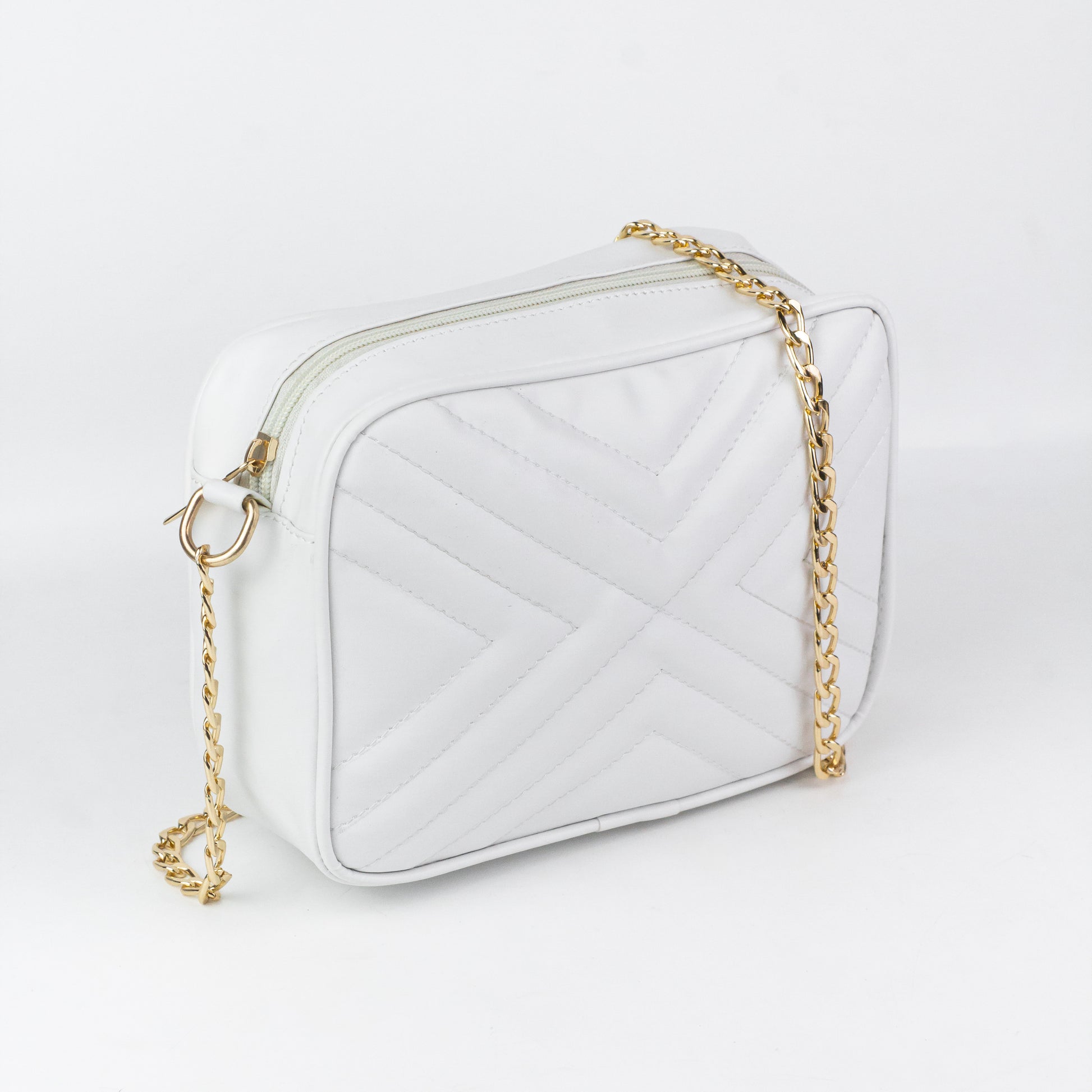 Crossbody X Bag - White - Dotfits