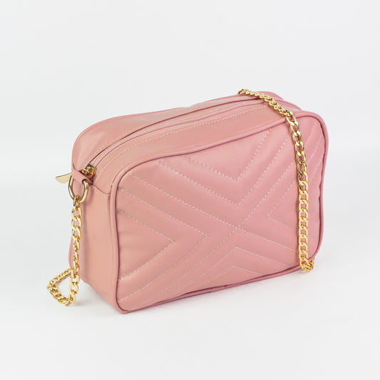 Crossbody X Bag- Pink - Dotfits