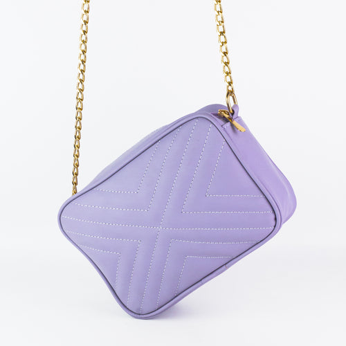 Crossbody X Bag- Purple - Dotfits