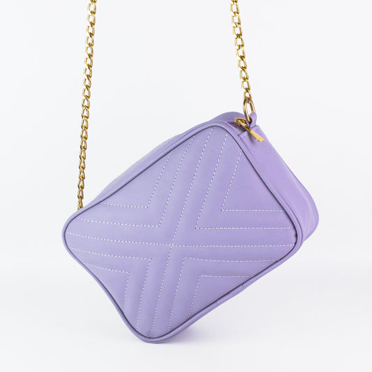 Crossbody X Bag- Purple - Dotfits