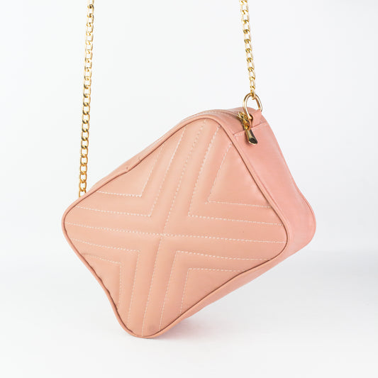 Crossbody X Bag- Pink - Dotfits