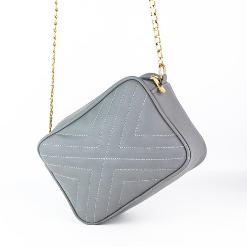 Crossbody X Bag- Grey - Dotfits