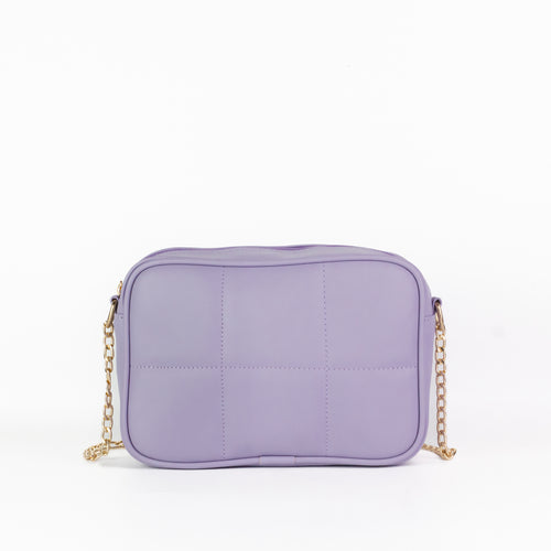 DOTFITS CROSSBODY BAG GRID - Purple - Dotfits