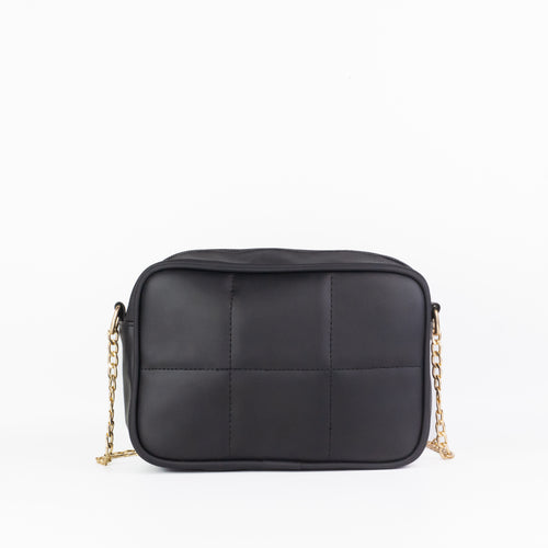 DOTFITS CROSSBODY BAG GRID - Black - Dotfits