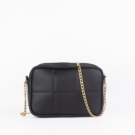 DOTFITS CROSSBODY BAG GRID - Black - Dotfits