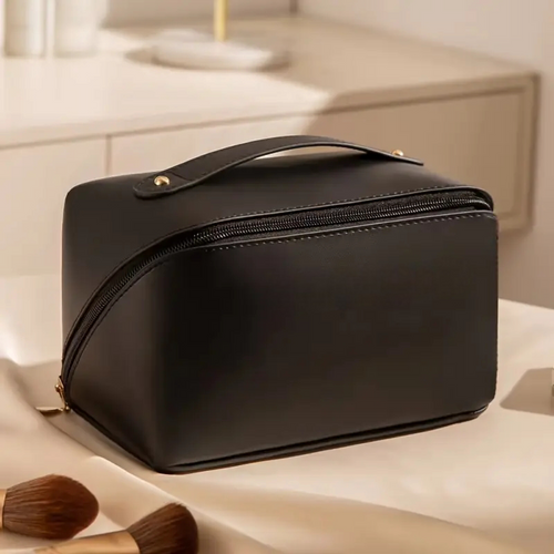 Cosmetic Portable Bag - Black - Dotfits