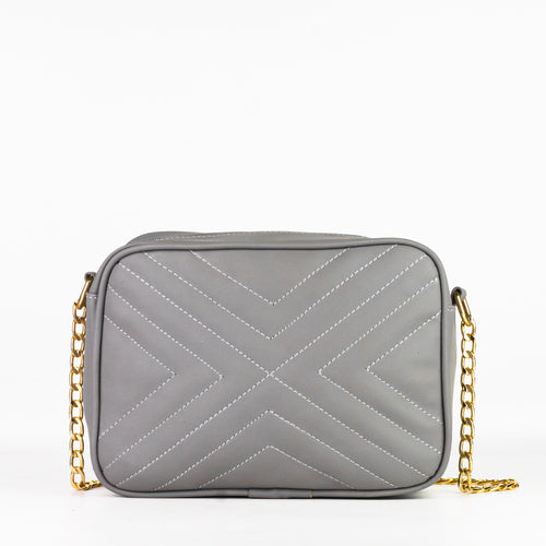 Crossbody X Bag- Grey - Dotfits