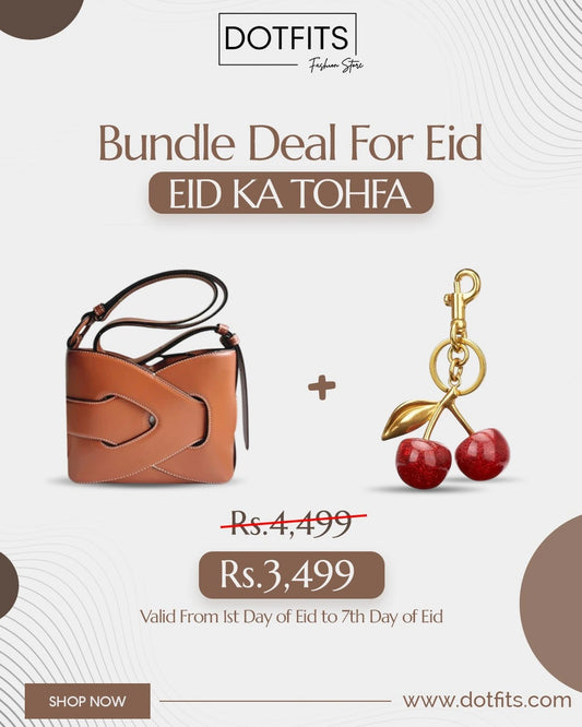 Novia Elan + Cherry Bag Charm - Dotfits