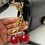 Cherry Bag Charm