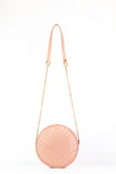 Cross Body Round V - Pink