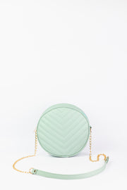 Cross Body Round V - Sky