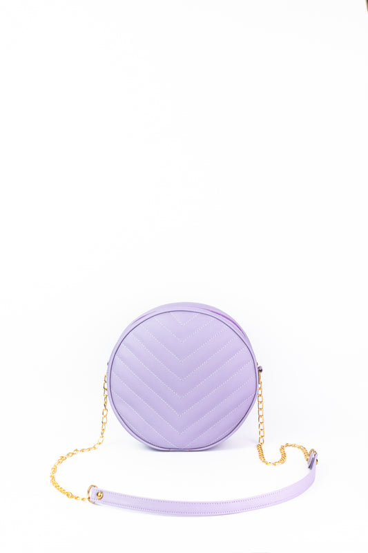 Cross Body Round V - Purple - Dotfits