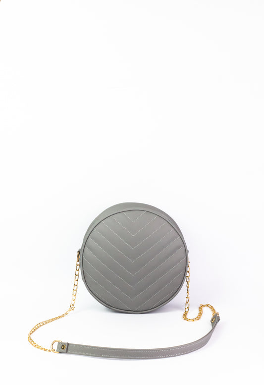 Cross Body Round V - Grey - Dotfits