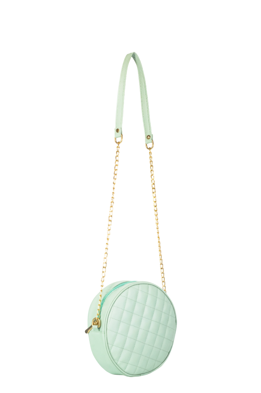 Cross Body Round Box - Sky - Dotfits