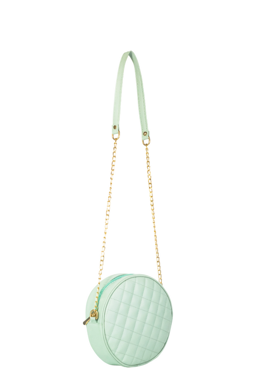 Cross Body Round Box - Sky - Dotfits