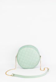 Cross Body Round Box - Sky