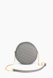 Cross Body Round Box - Grey