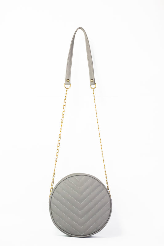 Cross Body Round V - Grey - Dotfits