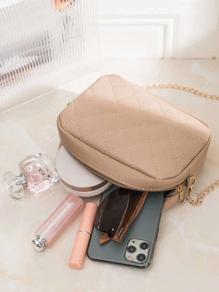 Dotfits Grow CrossBody Bag - Beige - Dotfits